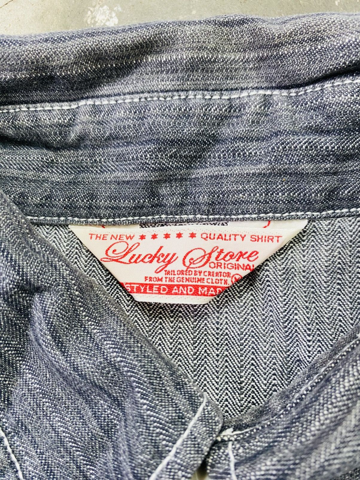 Japanese Brand Rare Lucky Brand Western Casual Button Shirts for Men Size US M / EU 48-50 / 2 - 10 Thumbnail