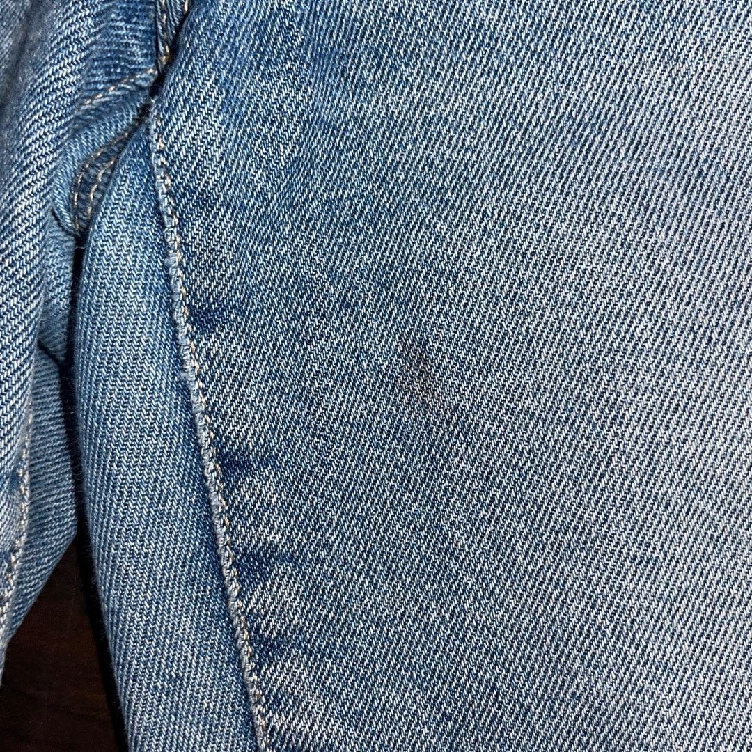 Calvin Klein Jeans Pants High Waisted Straight Leg distressed frayed hem Size 28" / US 6 / IT 42 - 5 Thumbnail