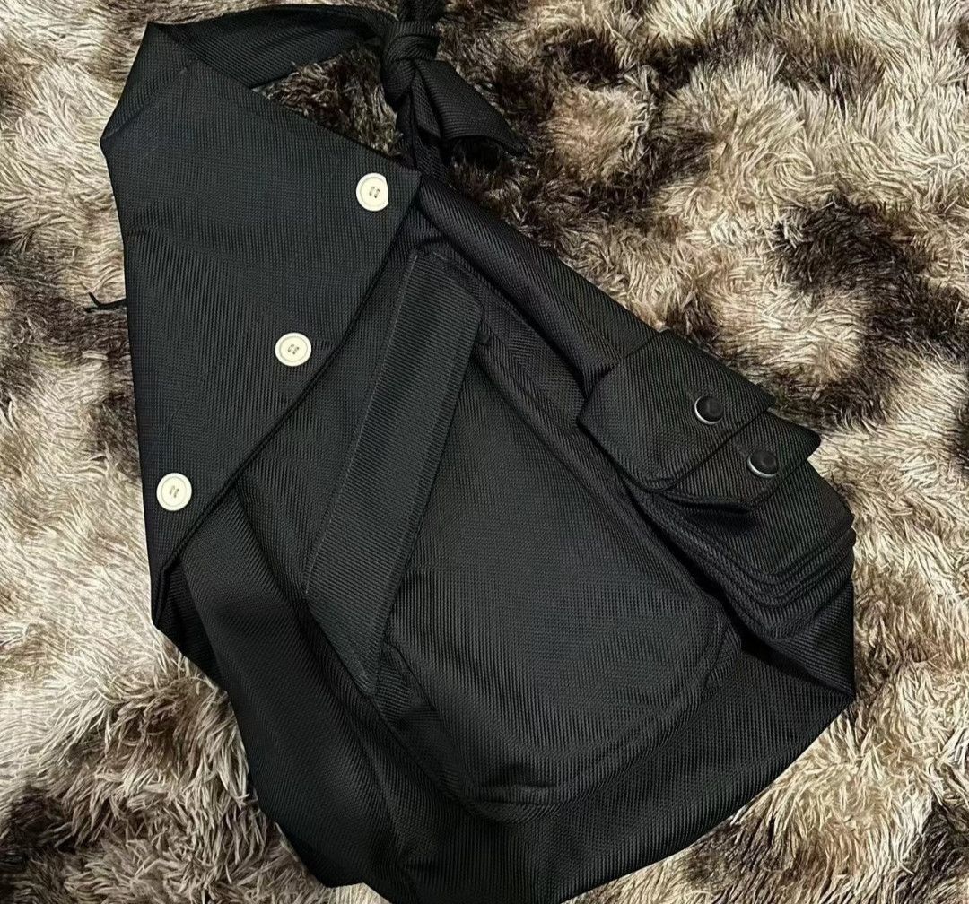 Raf Simons Eastpak Hobo Bag in Black, Men's