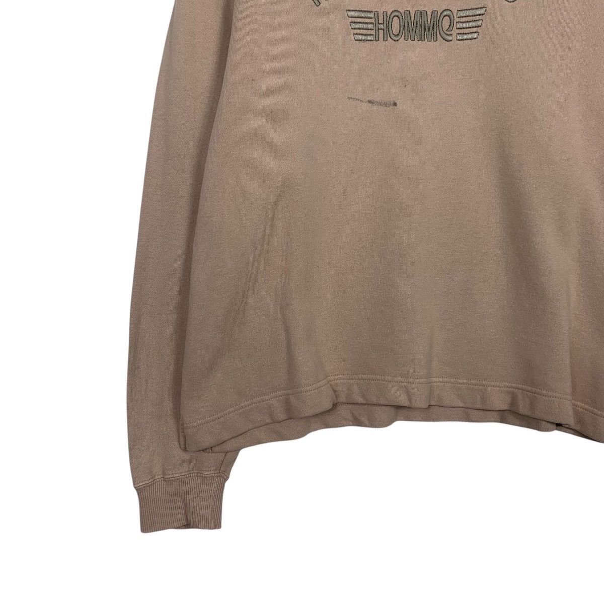 Hiroko Koshino Homme Hiroko Koshino Homme Spellout Crewneck Sweatshirt Size US M / EU 48-50 / 2 - 3 Thumbnail
