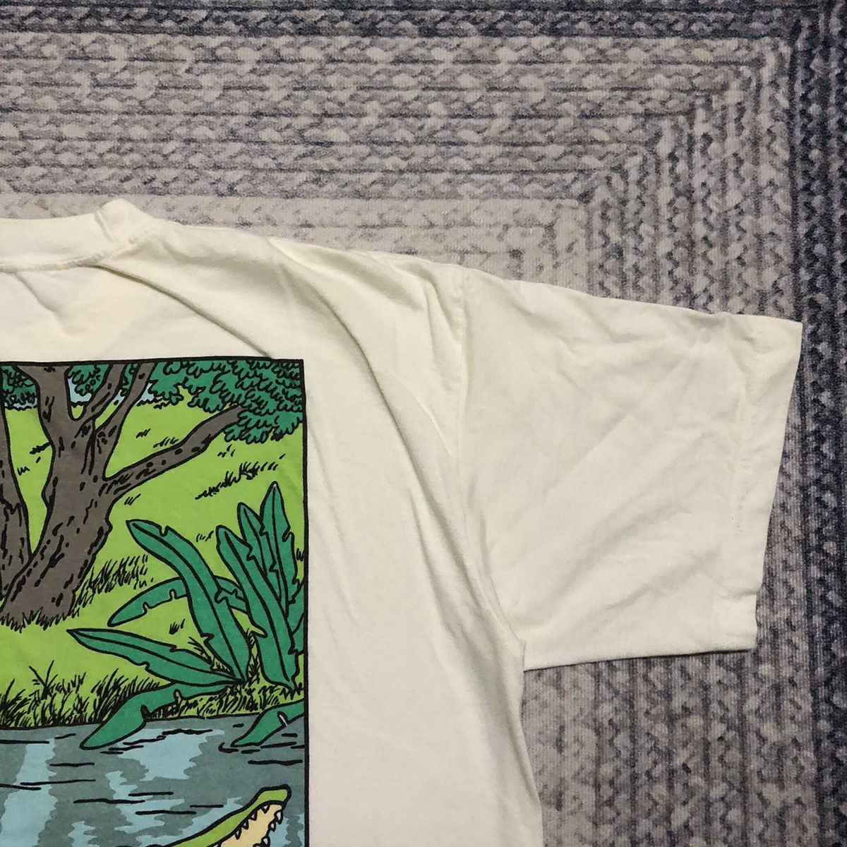 Cartoon Network Rare Distressed Vintage 90s Tintin in the Congo Cartoon Tees Size US XL / EU 56 / 4 - 15 Thumbnail