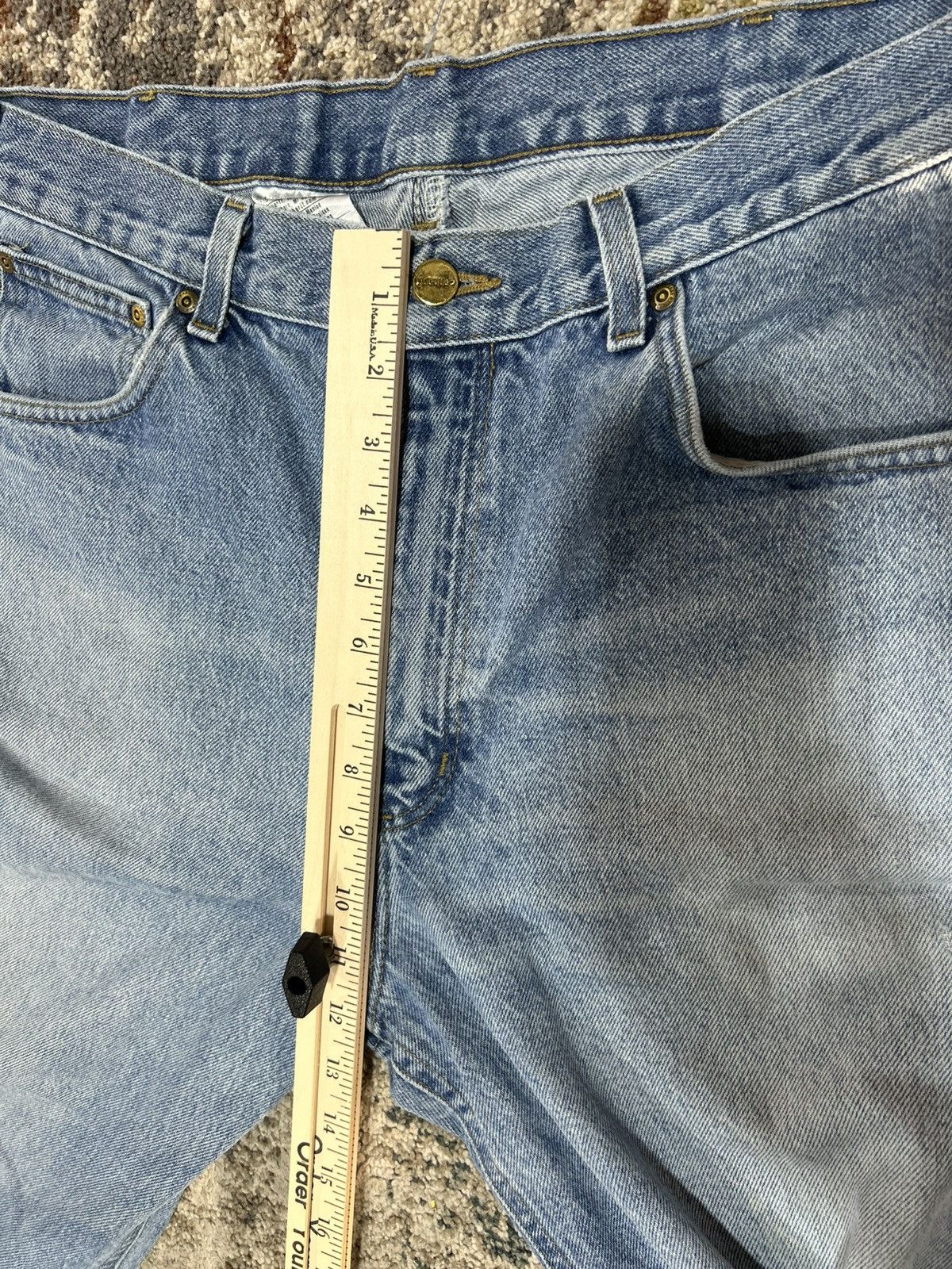 Carhartt Carhartt Light Wash Denim Jeans Size US 34 / EU 50 - 6 Thumbnail