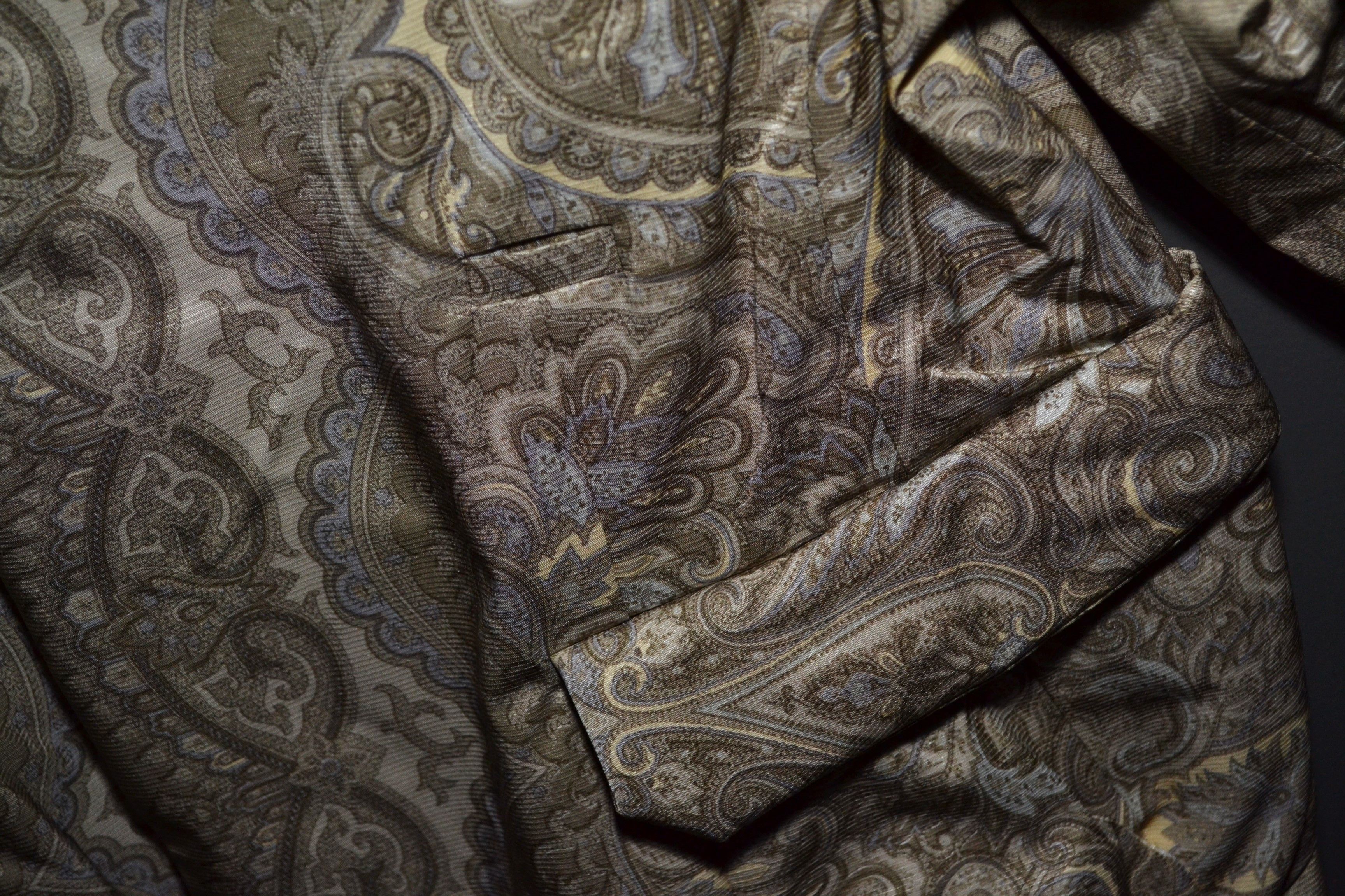 Jun Takahashi × Undercover Undercover 100% Silk Earmuff Maniac Ethnic Print Jacket 1 Size S / US 4 / IT 40 - 5 Thumbnail