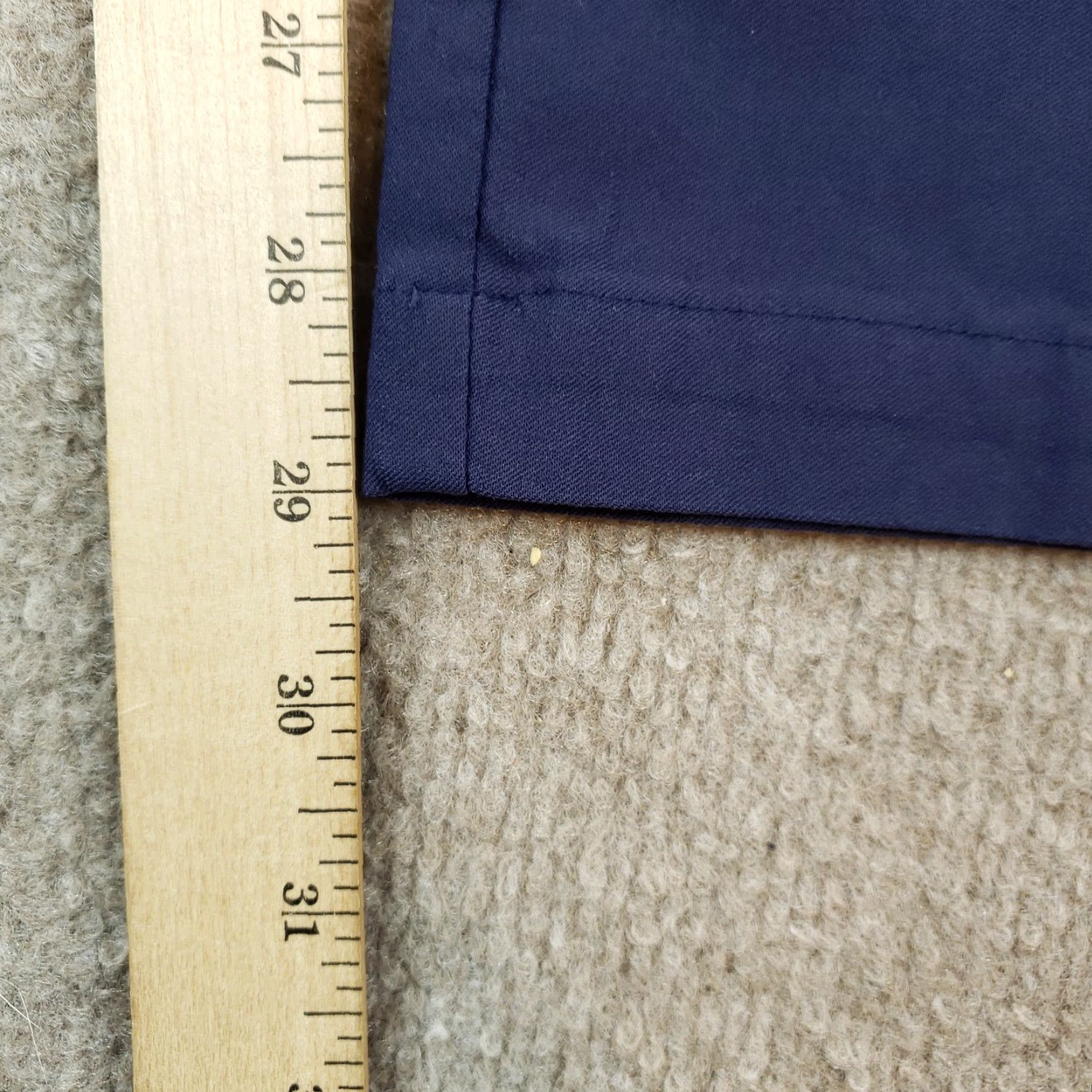Callaway Callaway Chino Pants Womens Blue 31x29 Straight Leg Stretch Size 31" - 3 Thumbnail