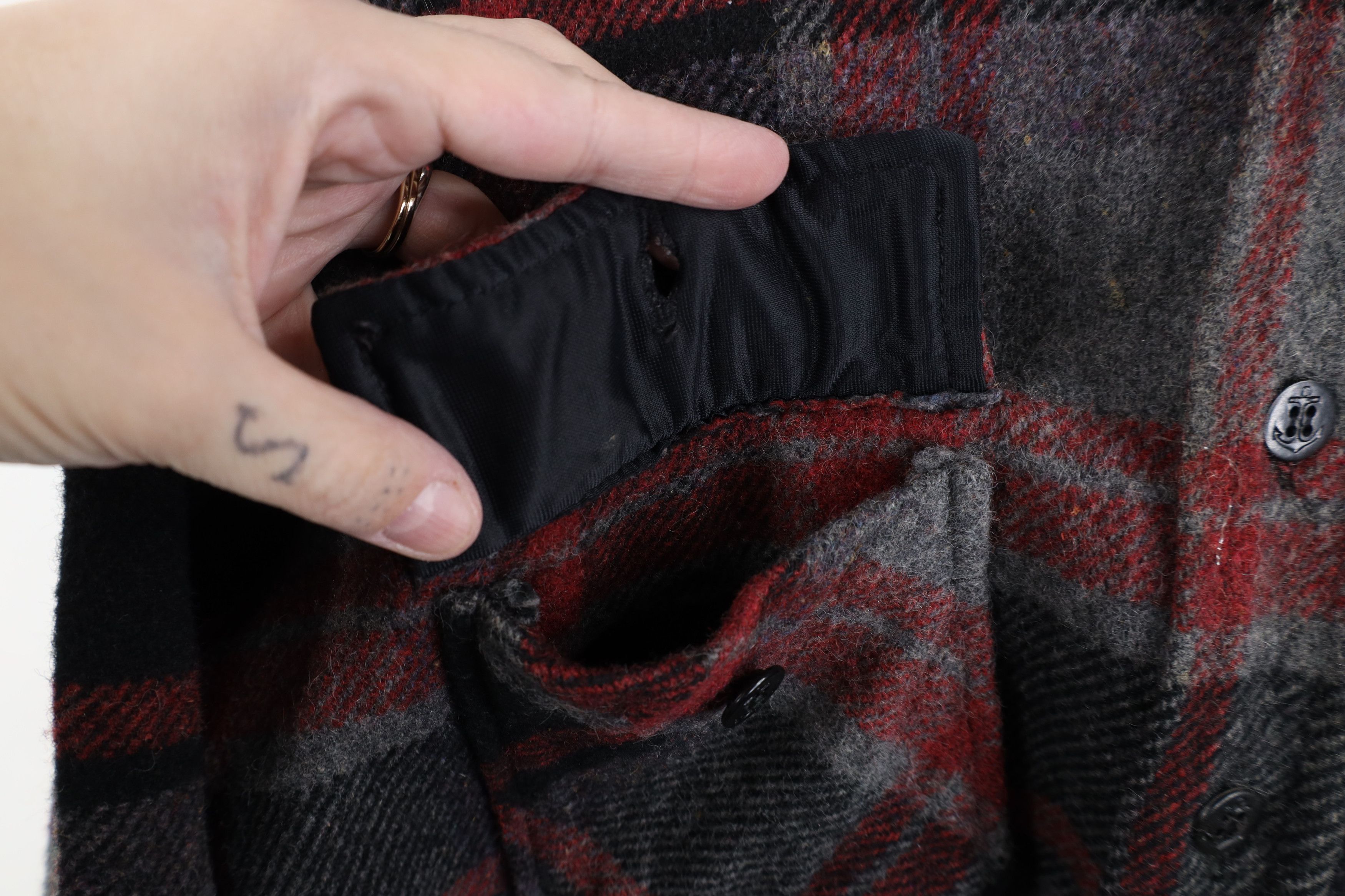 Vintage Vintage 60s 70s Streetwear Shirt Jacket Jac Shirt Plaid Size US M / EU 48-50 / 2 - 8 Thumbnail