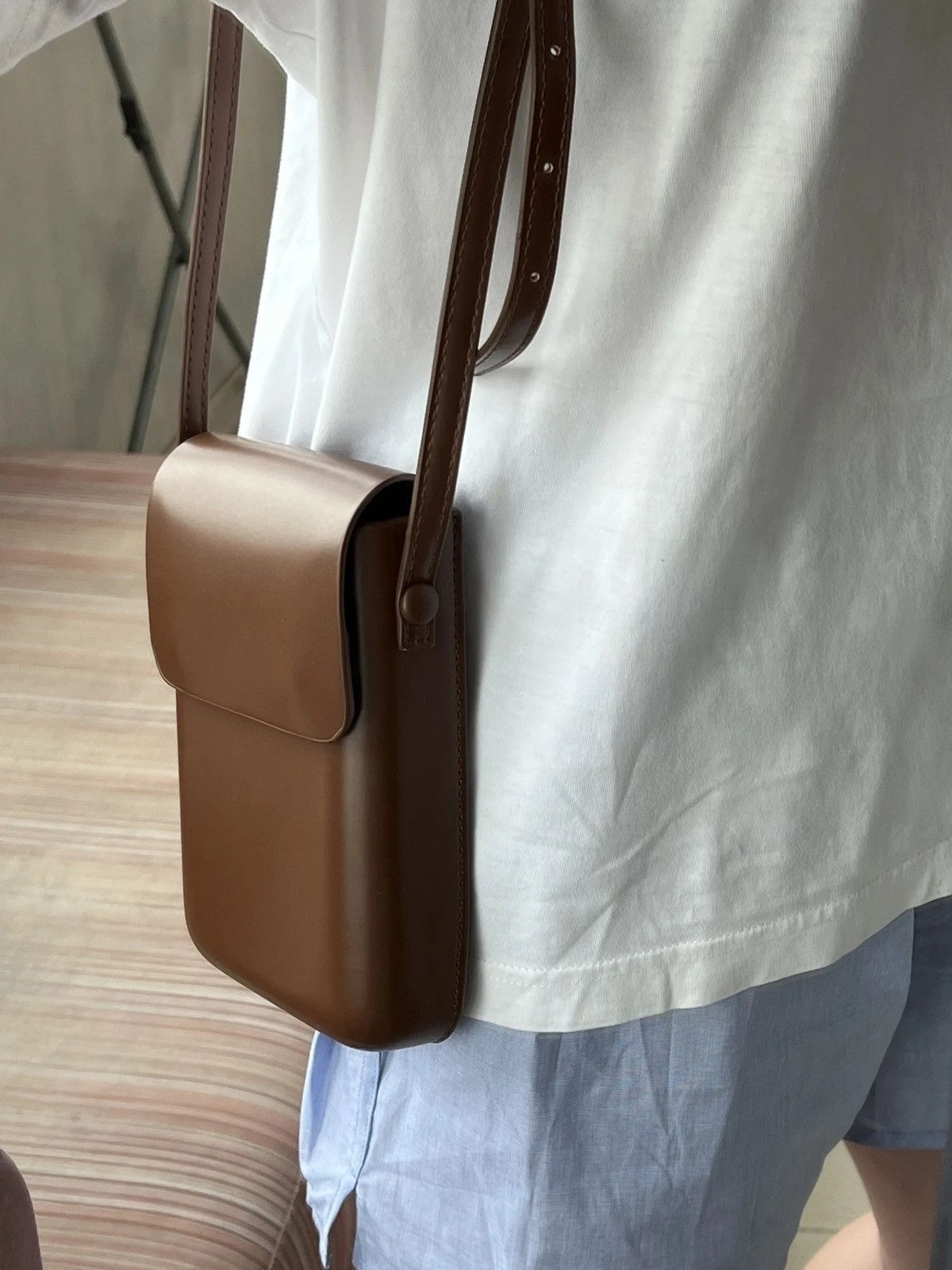 Vintage Korean fashion black square mini flap bag crossbody bag Size ONE SIZE - 2 Thumbnail