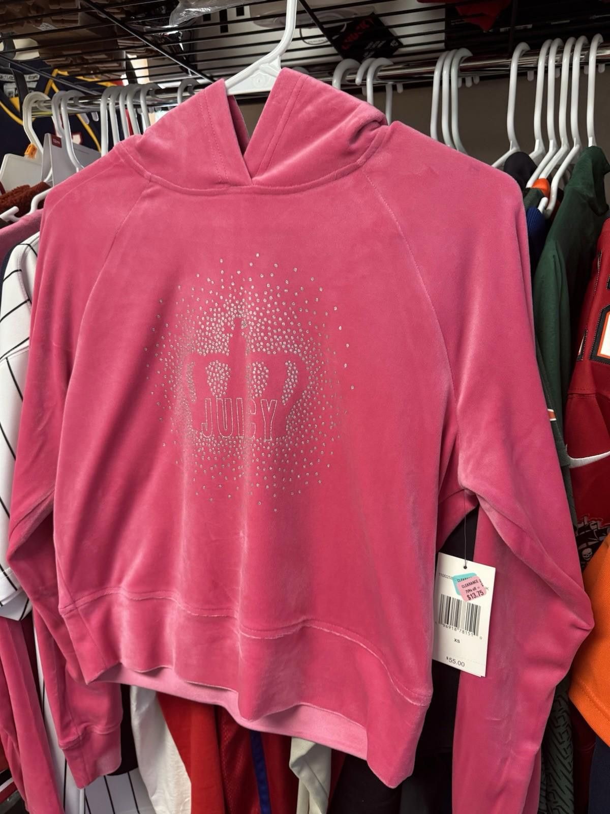 Juicy Couture Jeans Brand New Juicy Couture Velour Pullover Hoodie Size XS Size XS / US 0-2 / IT 36-38 - 3 Thumbnail