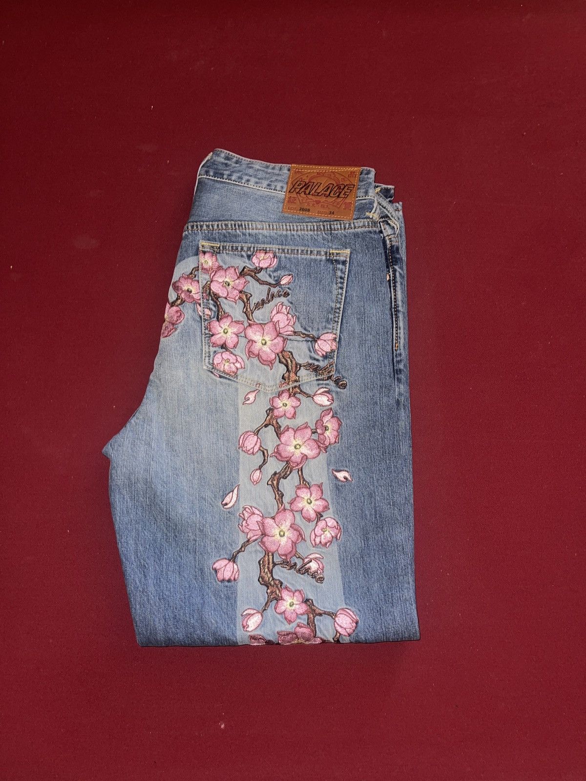 Palace Palace x Evisu Denim Jean 'Stone Wash' | Grailed