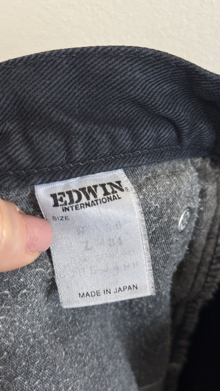 Edwin × Japanese Brand × Vintage Edwin Vintage Baggy Jeans Size US 36 / EU 52 - 6 Thumbnail