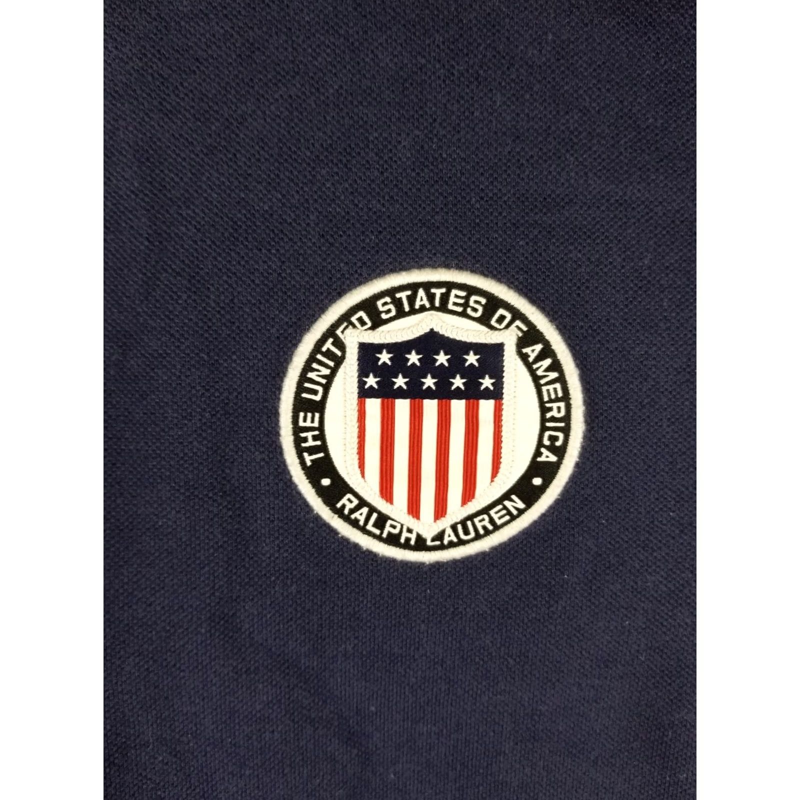 Polo Ralph Lauren POLO RALPH LAUREN USA TEAM BLUE POLO SHIRT SZ MEDIUM Mens Size US M / EU 48-50 / 2 - 2 Thumbnail