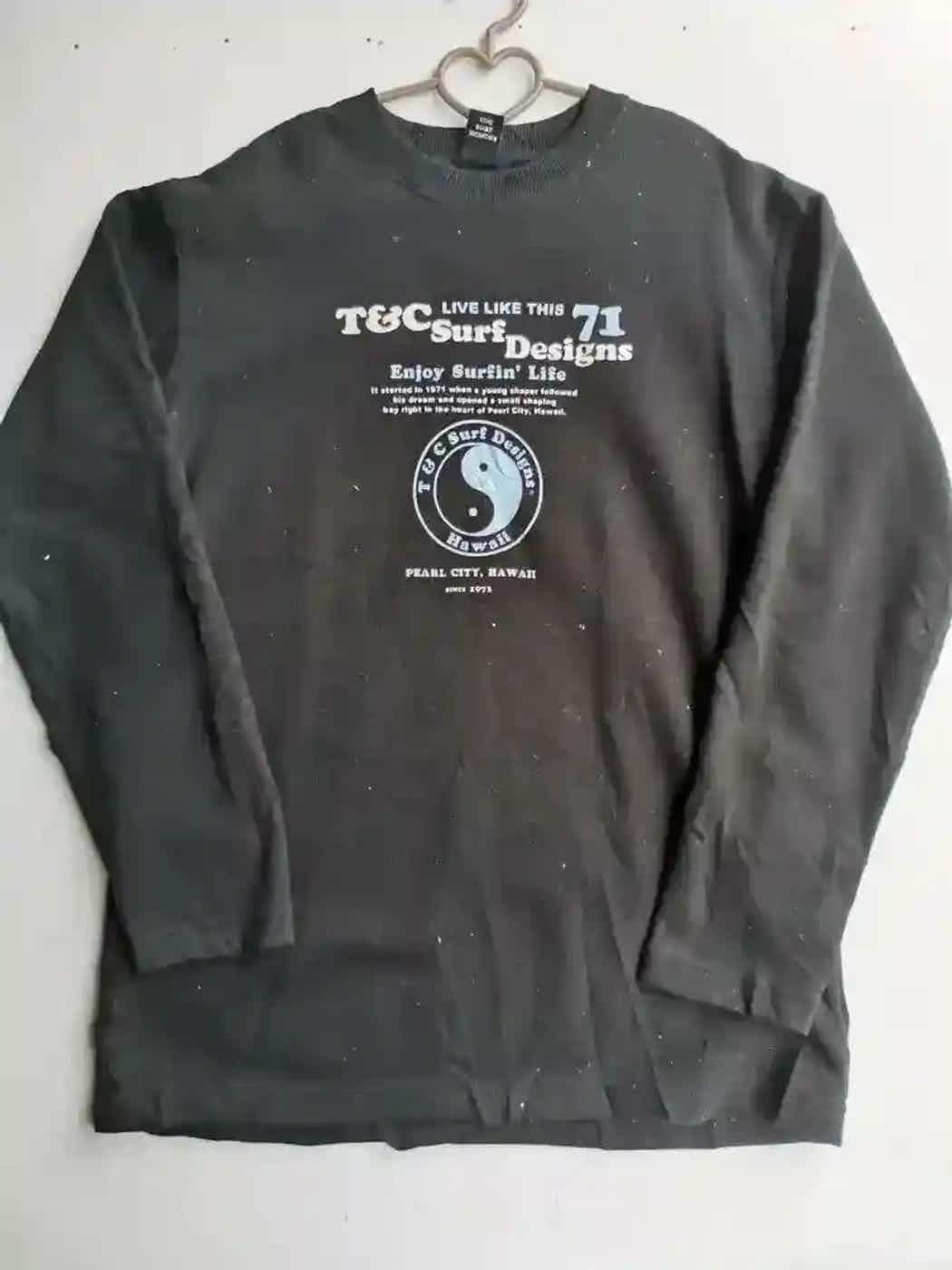 Vintage Vintage T&C Surf Design Hawaii Sweatshirt Size US L / EU 52-54 / 3 - 1 Thumbnail