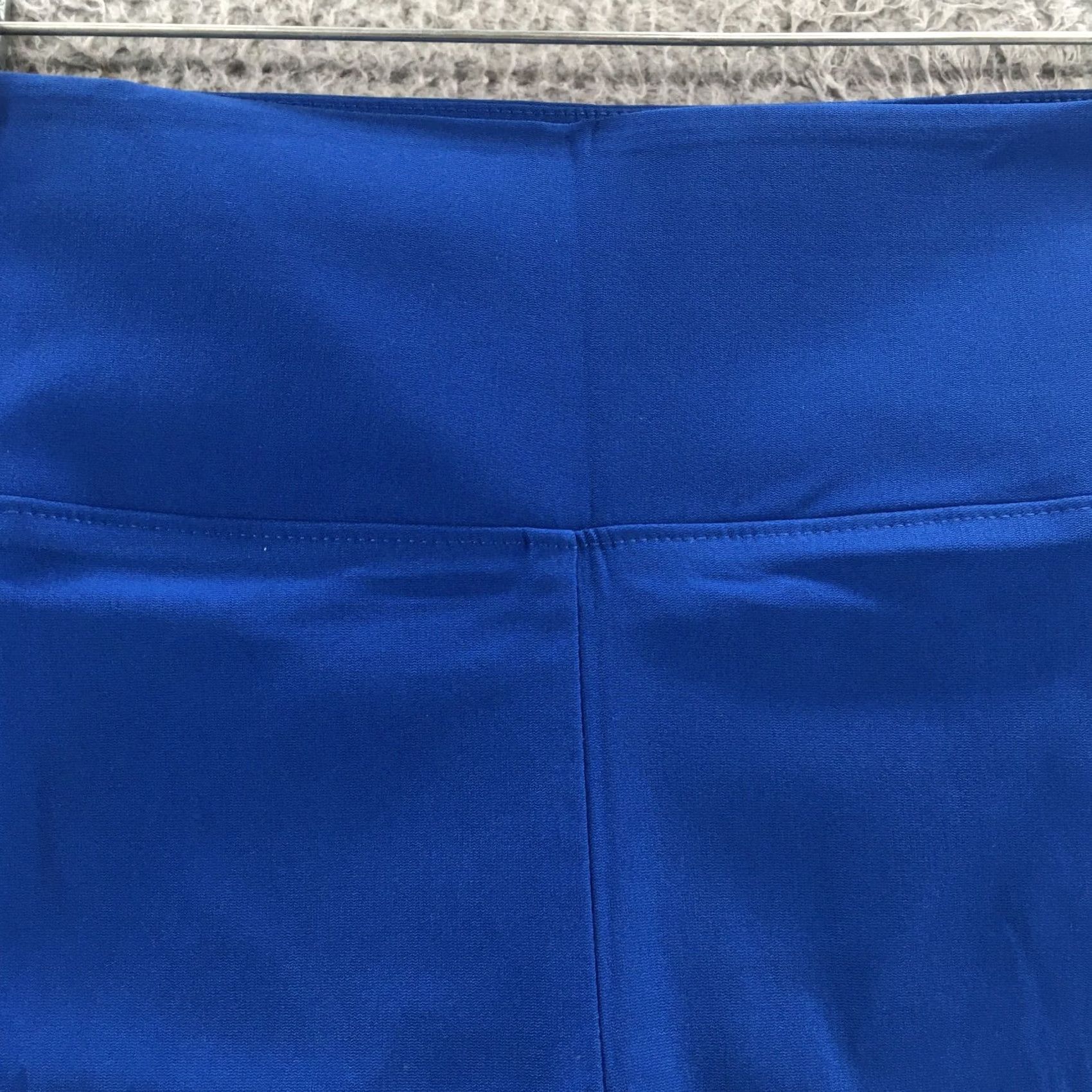 Worthington Worthington Skinny Pants Womens Blue Flat Front Pull On NEW Size 42" / US 20 - 3 Thumbnail