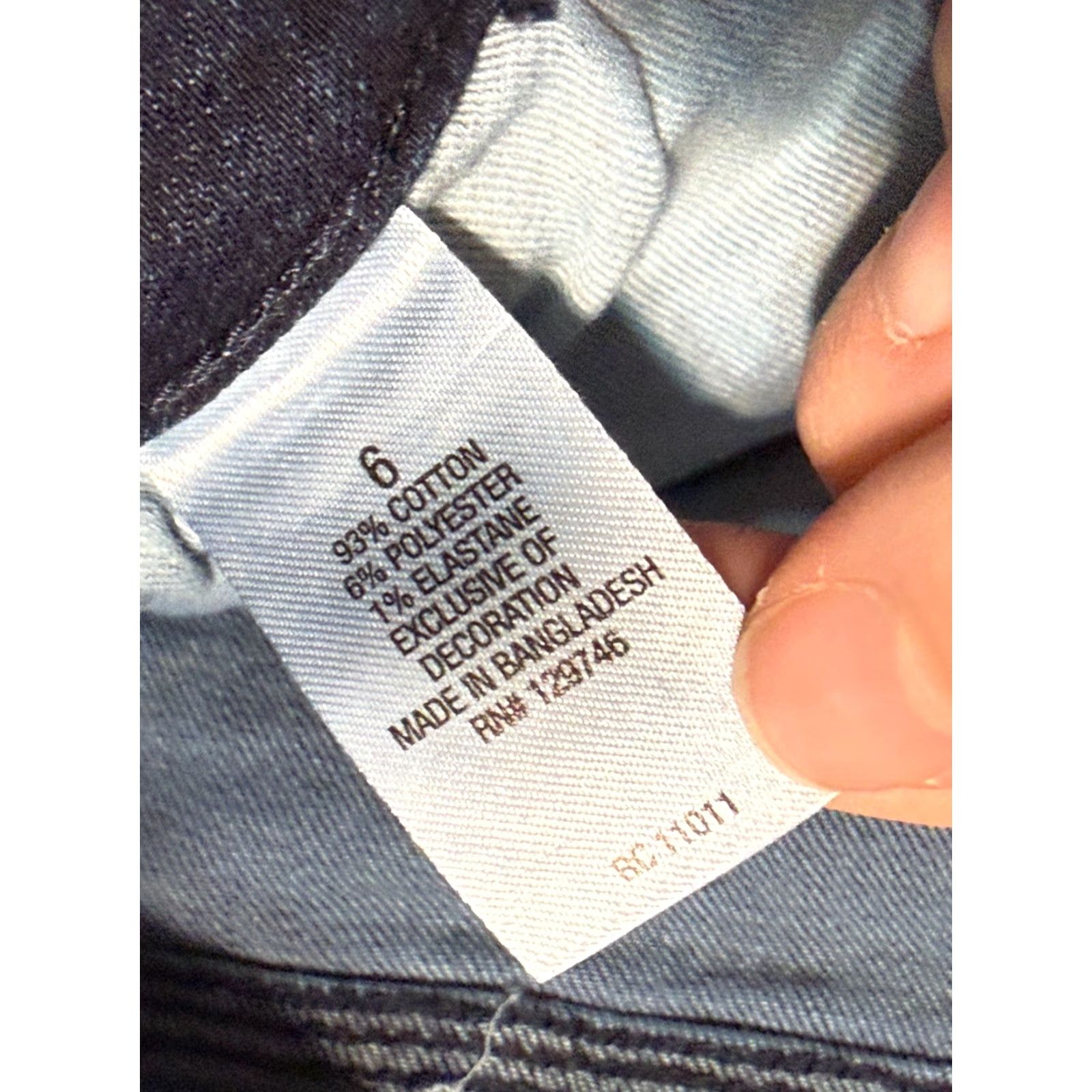 Vintage Ridgecut Jeans Women's 6 Blue Denim Straight Mid Rise Jeans Inseam 30 in Regular Rise Style Straight Size 28" / US 6 / IT 42 - 5 Thumbnail