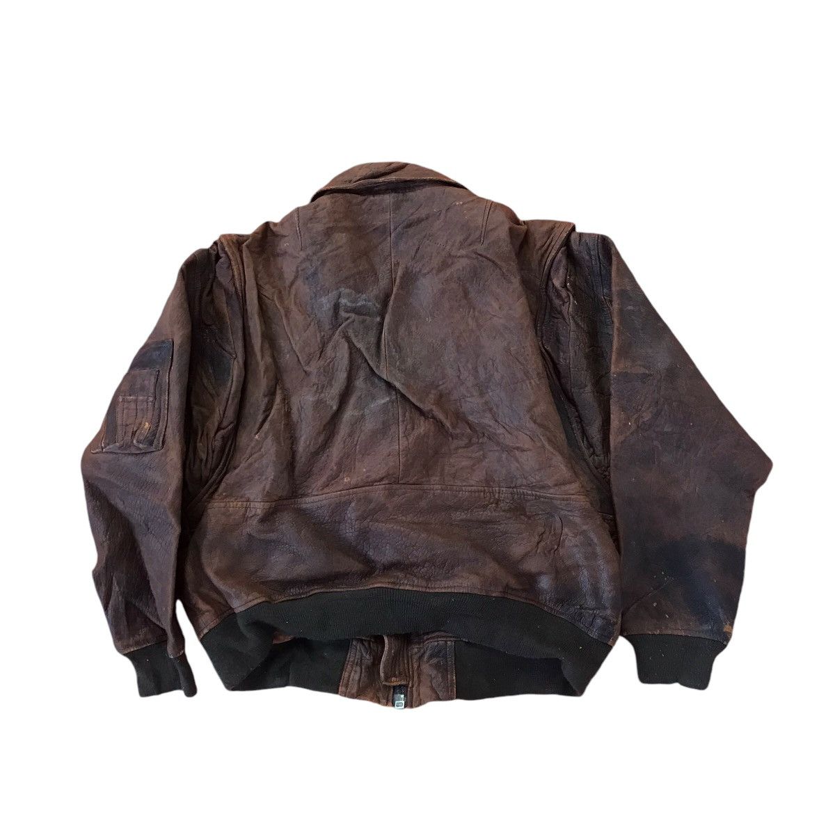Other Vintage 70s military Leather Jacket Size US M / EU 48-50 / 2 - 6 Thumbnail