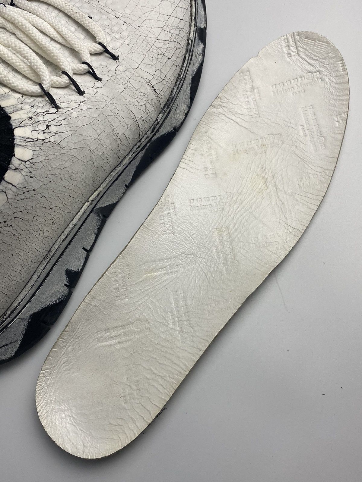 Maison Margiela Maison Margiela Crack-Up Sneakers Size 11-12 Size US 11 / EU 44 - 10 Thumbnail