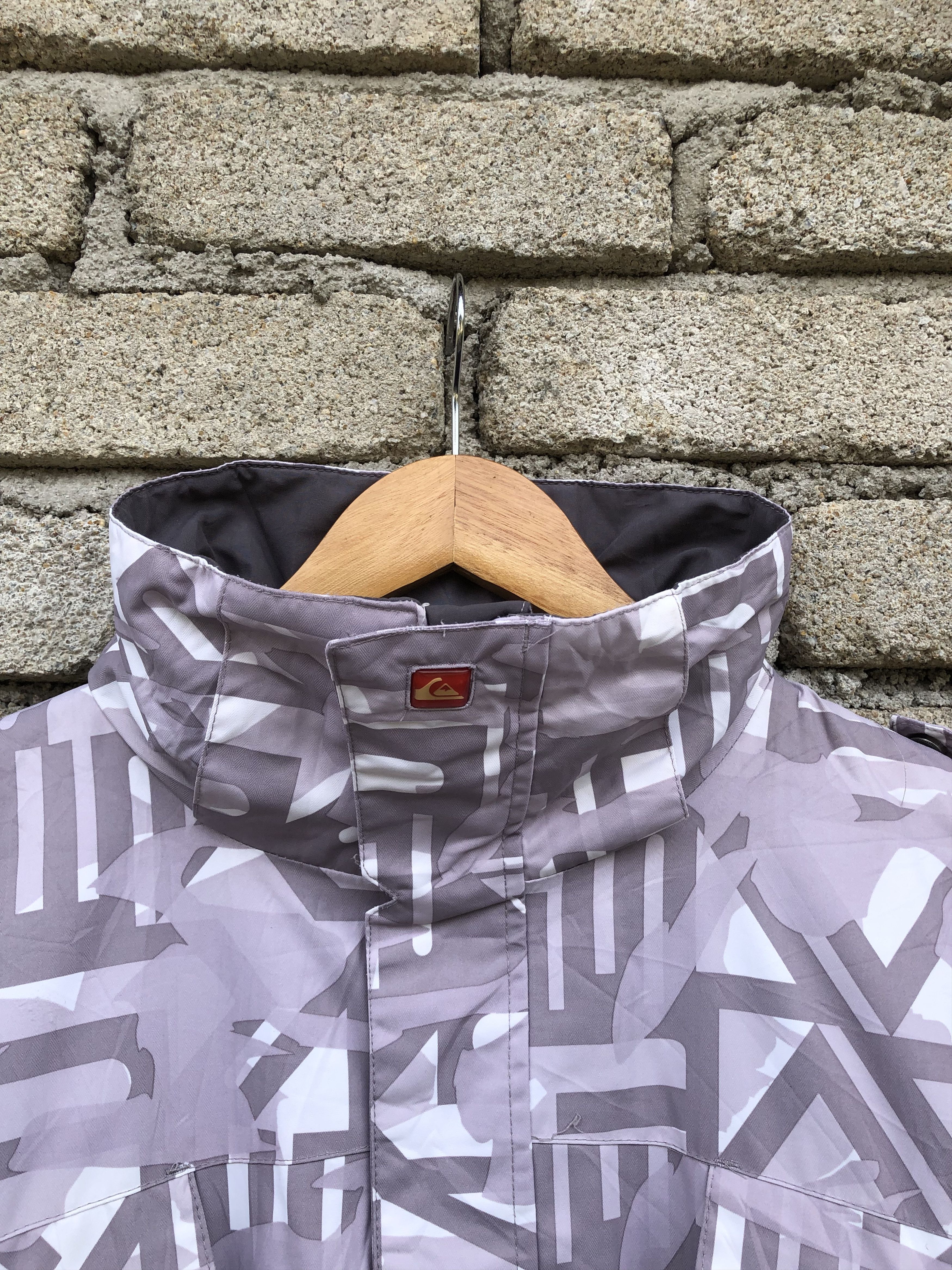 Quiksilver Vintage Fullprinted Quiksilver Quicktech 5000 MM Jacket Size US L / EU 52-54 / 3 - 4 Thumbnail