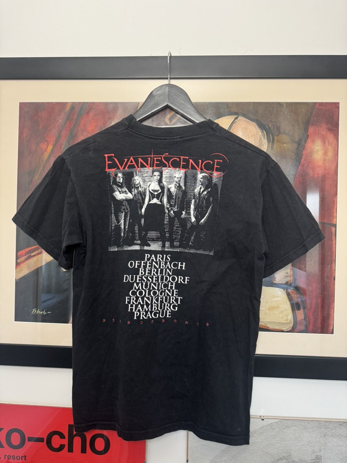 Band Tees Evanescence Vintage Y2k Tour Band Rock Tee AvantGarde Hype Size US S / EU 44-46 / 1 - 1 Thumbnail