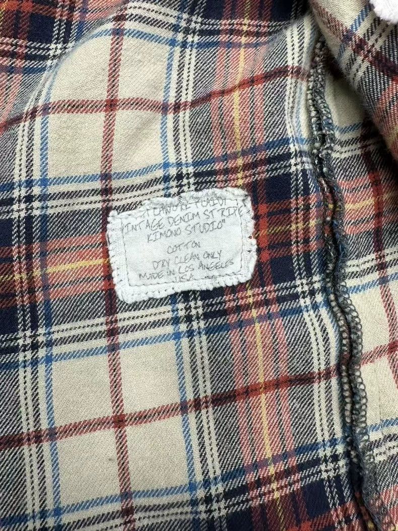 Greg Lauren greg launrenBaijiayi Jeans Patchwork Taoist Robe 2503-Nexta Size US XL / EU 56 / 4 - 4 Thumbnail