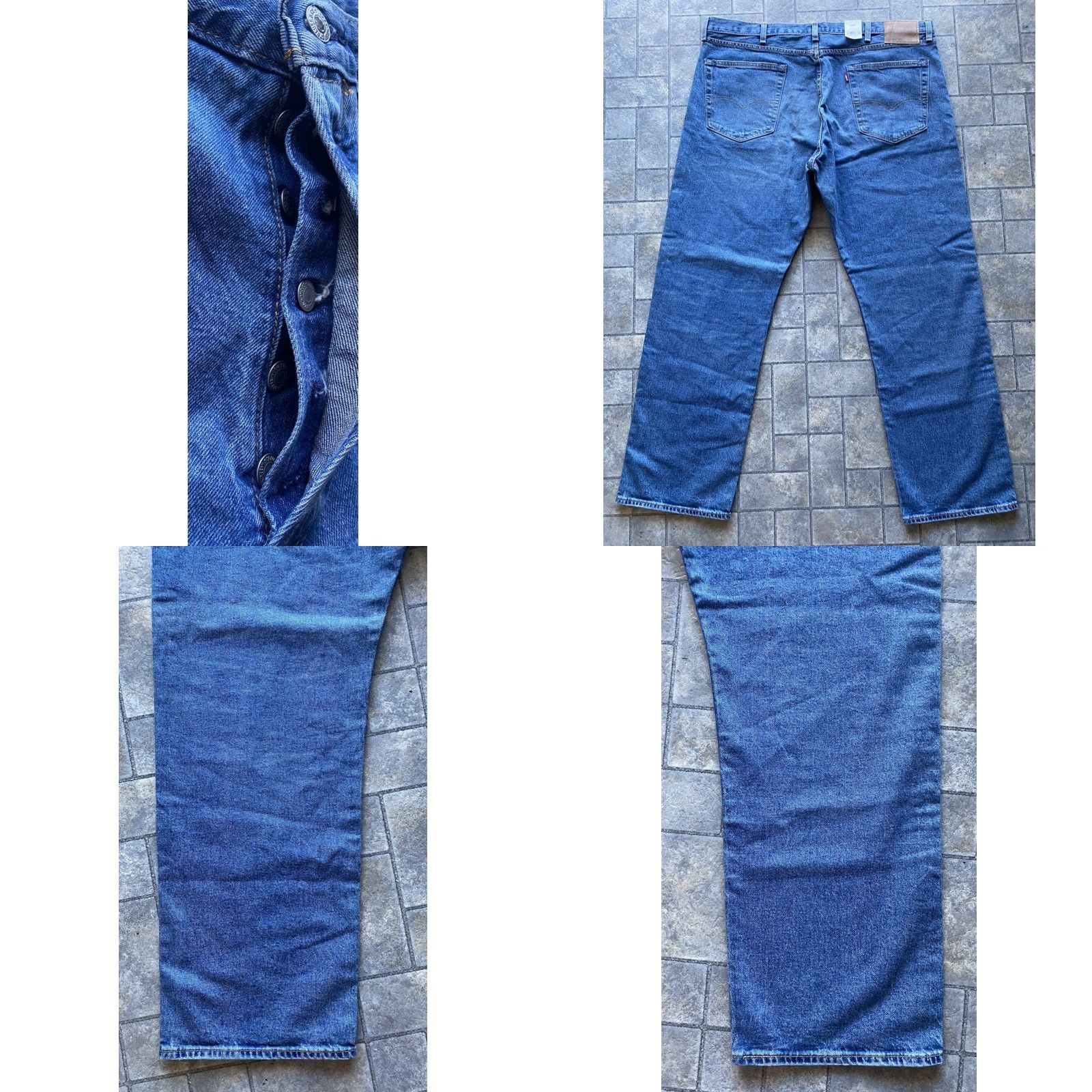 Levi's VINTAGE Levi's 501 Jeans Straight 42x32 Men’s Blue 93 Big E NWT Premium 501 Jeans Mens Size US 42 / EU 58 - 8 Thumbnail