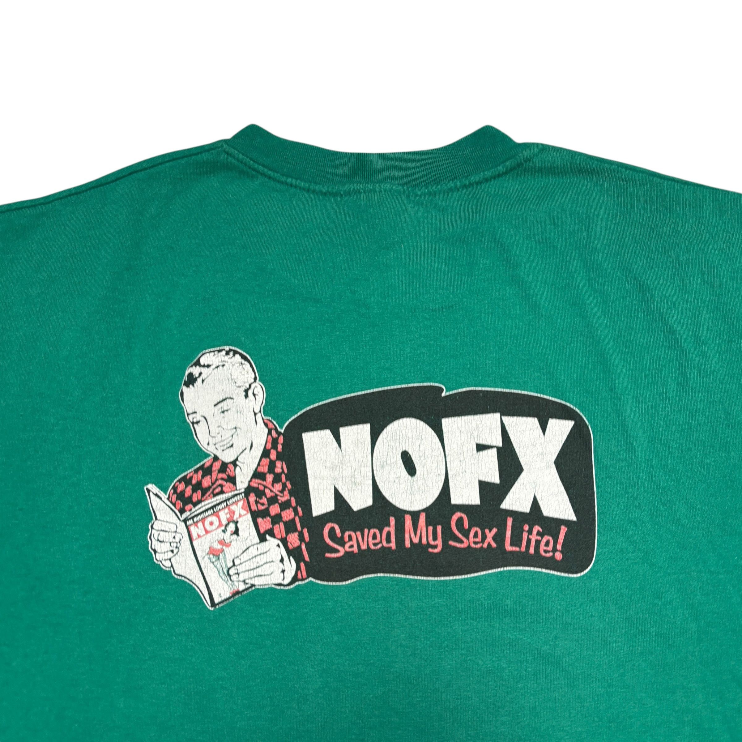 Band Tees Vintage Nofx Shirt 1997 Tour Concert Punk Rock Band Tee Size US L / EU 52-54 / 3 - 15 Thumbnail