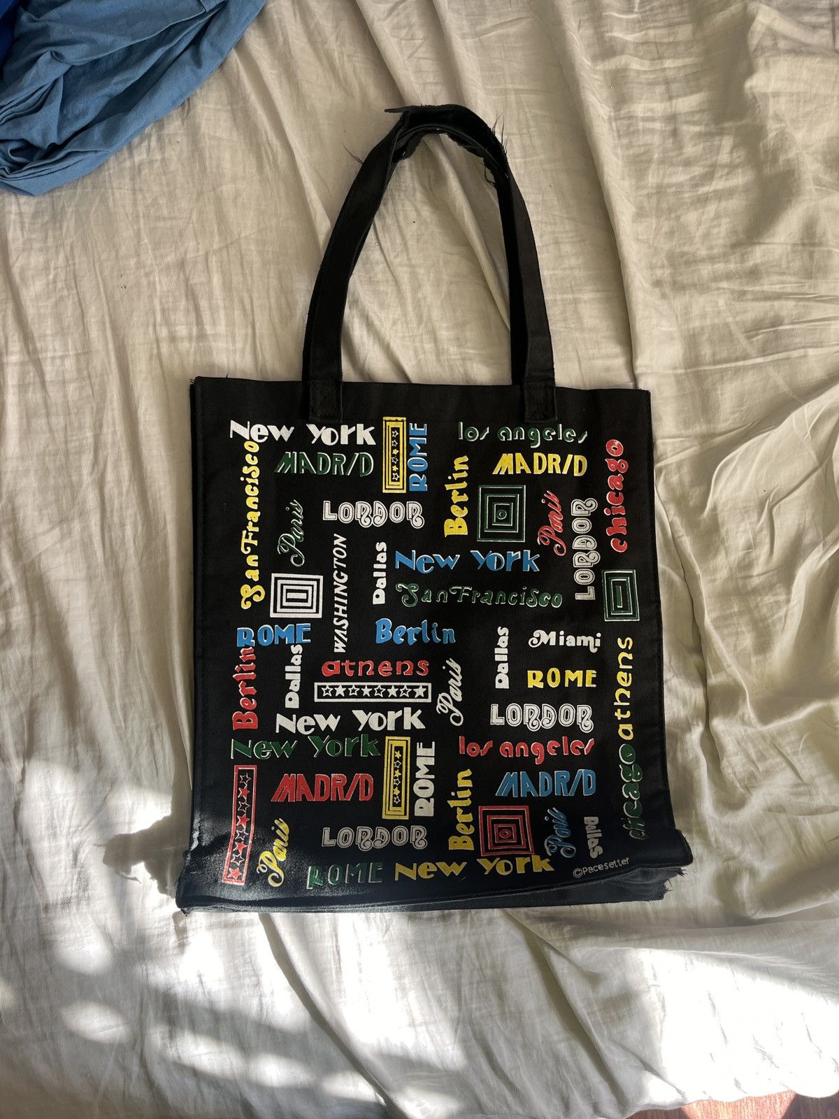 Vintage Vintage City Tote Bag Size ONE SIZE - 1 Thumbnail