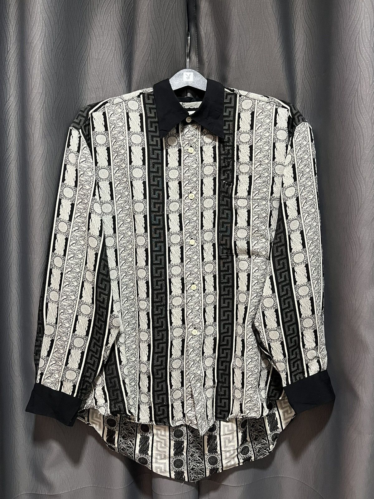 Designer × Hanae Mori × Japanese Brand Hanae Mori Monsieur Floral/abstract Pattern Shirt Size US L / EU 52-54 / 3 - 1 Thumbnail
