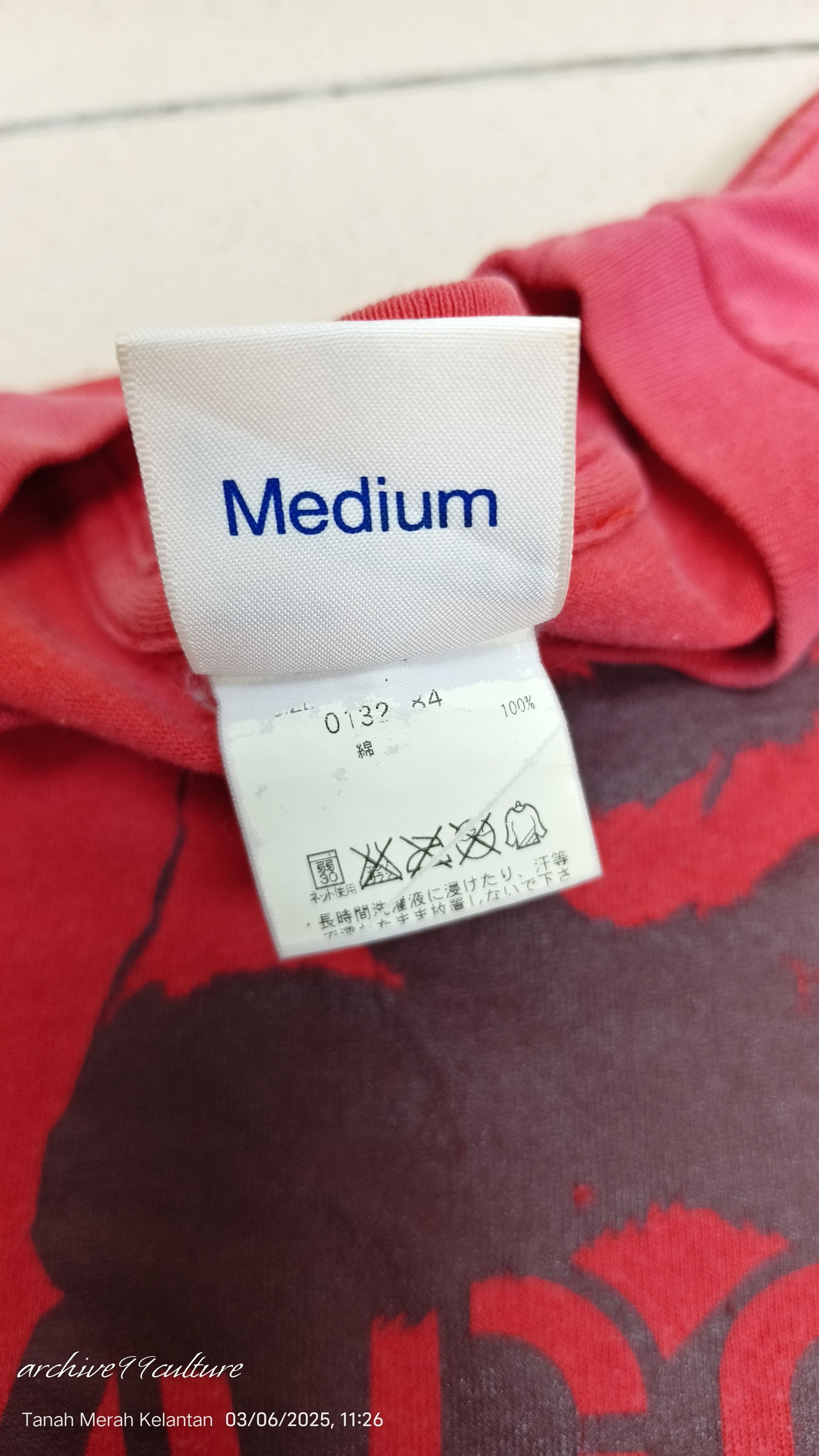 Vintage X Large Fade Red Tee Size US M / EU 48-50 / 2 - 4 Thumbnail