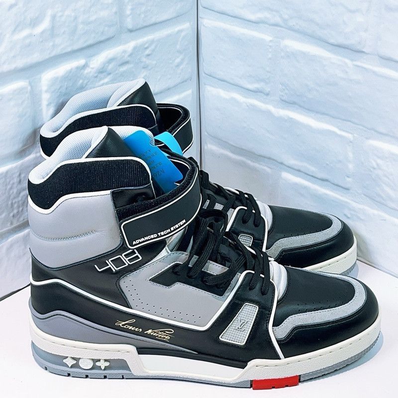Louis Vuitton Louis Vuitton Trainer High-Top Fashion Sneakers for Men -25 Size US 8 / EU 41 - 6 Thumbnail
