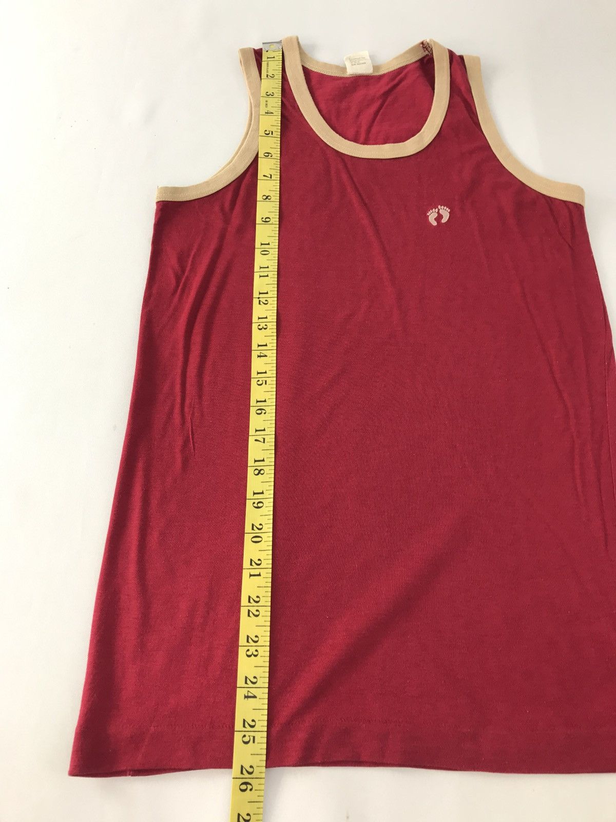 Hang Ten 90s Hang Ten Red Tank Top Embroidery Logo Sleeveless T-shirt Size US XS / EU 42 / 0 - 10 Thumbnail