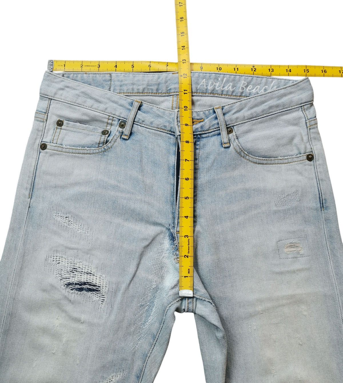 Blue Blue Japan Japan Blue Denim Jeans Size US 30 / EU 46 - 12 Thumbnail