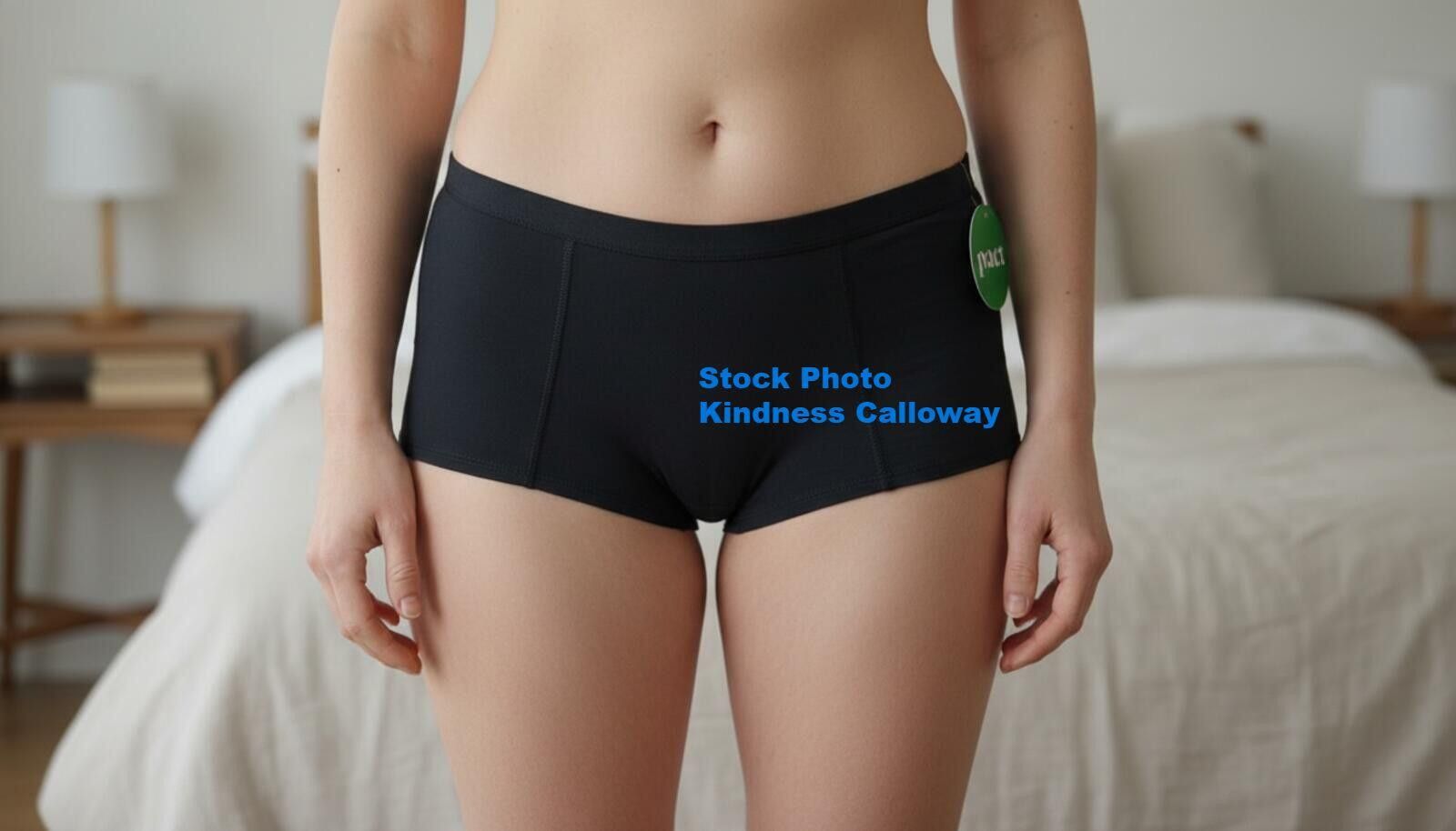 Other New! Pact Black XL Organic Women’s Underwear Size ONE SIZE - 1 Thumbnail