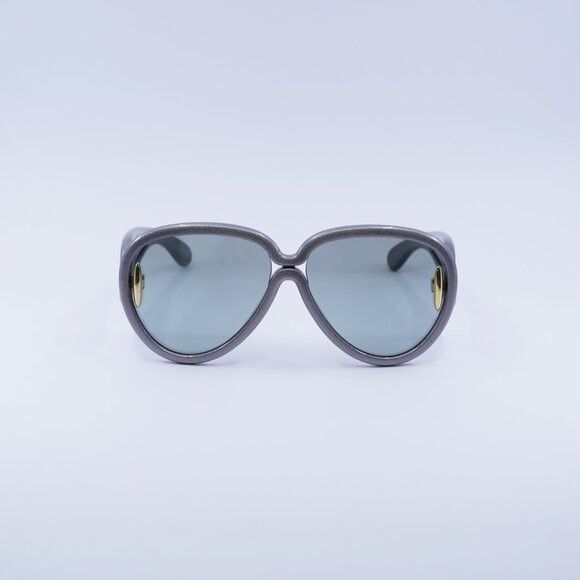 Loewe Loewe LW40132I 05X Sunglasses Shiny Metallic Grey Aviator Size ONE SIZE - 2 Thumbnail