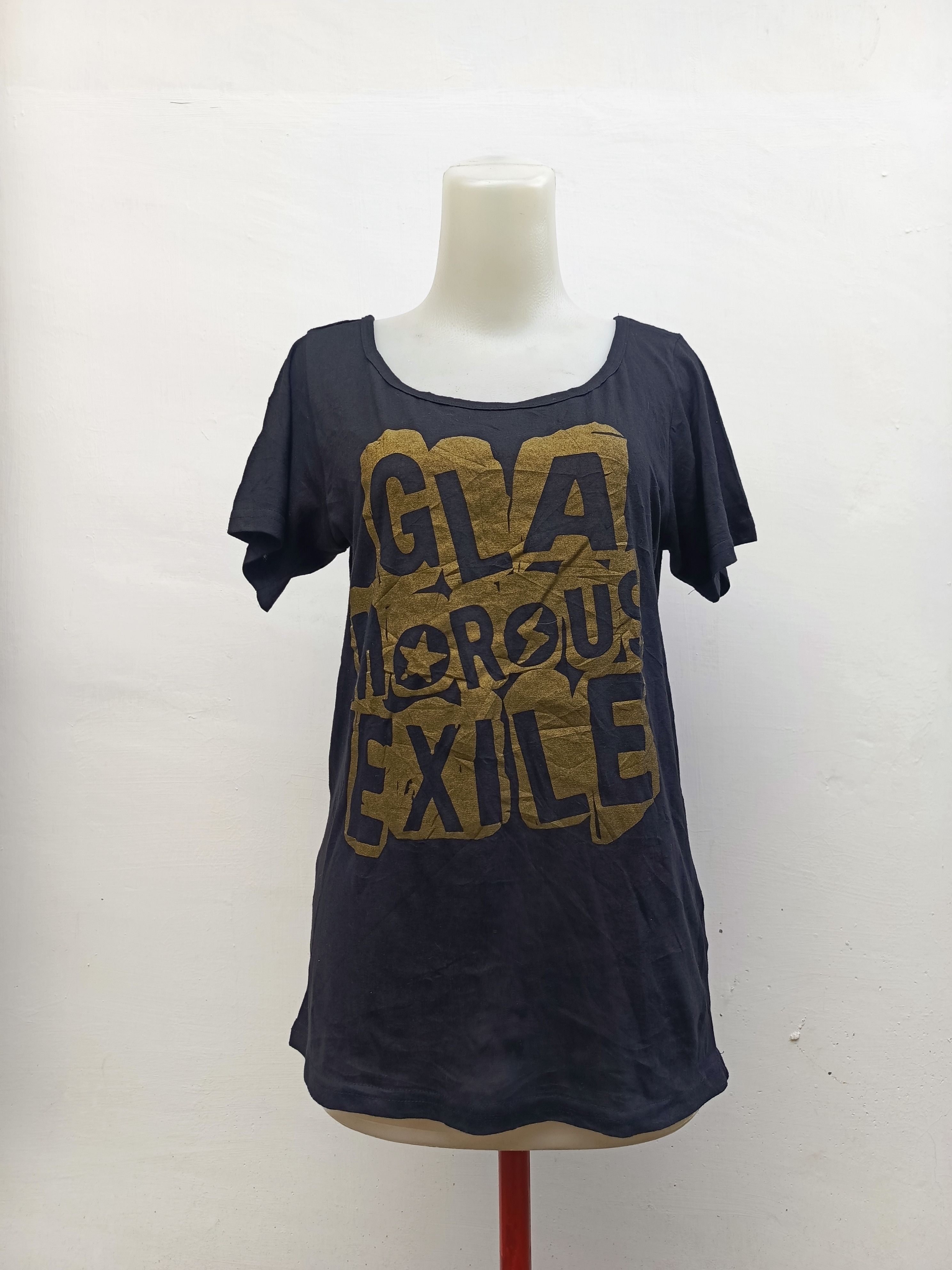 Japanese Brand Glamorous Exile Graphic Logo T-Shirt – Japan Streetwear Size M / US 6-8 / IT 42-44 - 1 Thumbnail