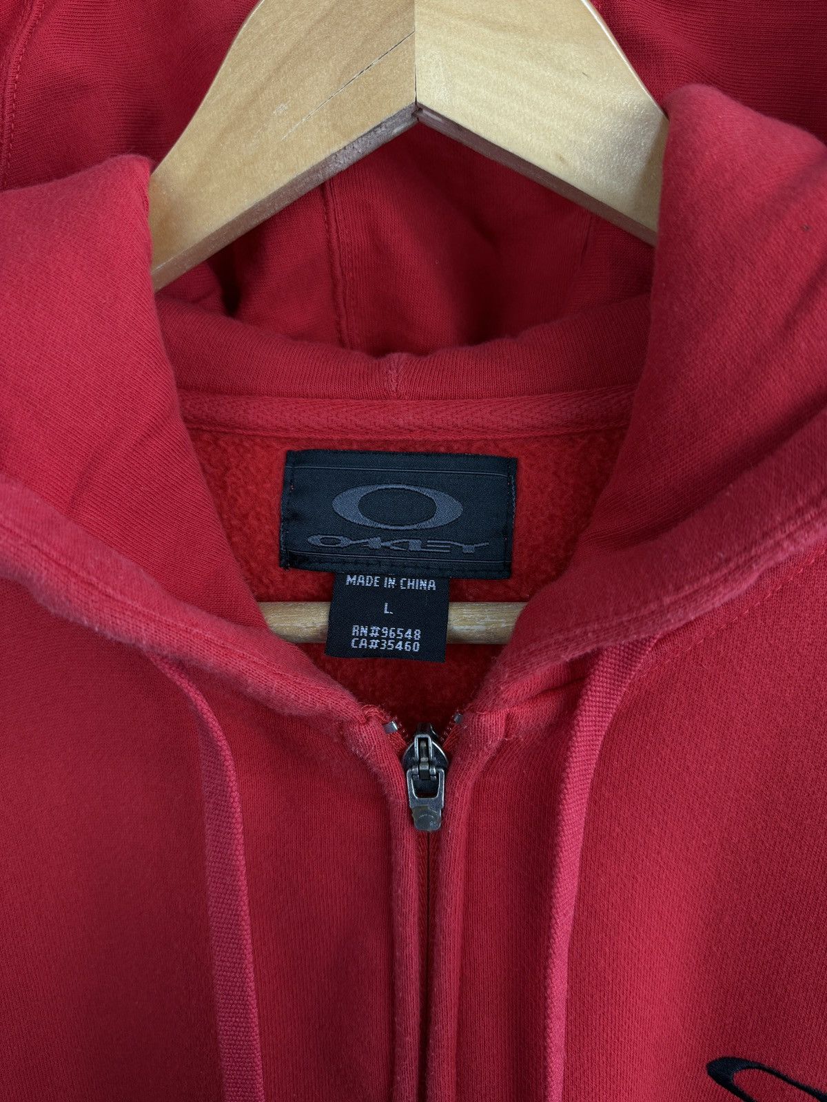 Oakley 🇺🇸 Vintage Y2K Oakley Outdoor Hoodie Rare Retro Hype Size US L / EU 52-54 / 3 - 6 Thumbnail