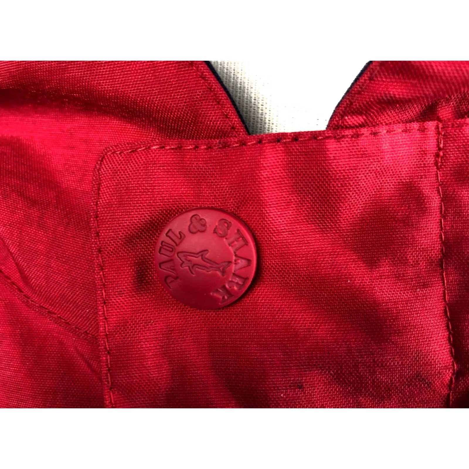 Paul & Shark Paul & Shark Jacket Men's Red Polyamide Full Zip Size XL Stowaway Hood Casual Outdoor Walking Windbreaker Size US XL / EU 56 / 4 - 6 Thumbnail