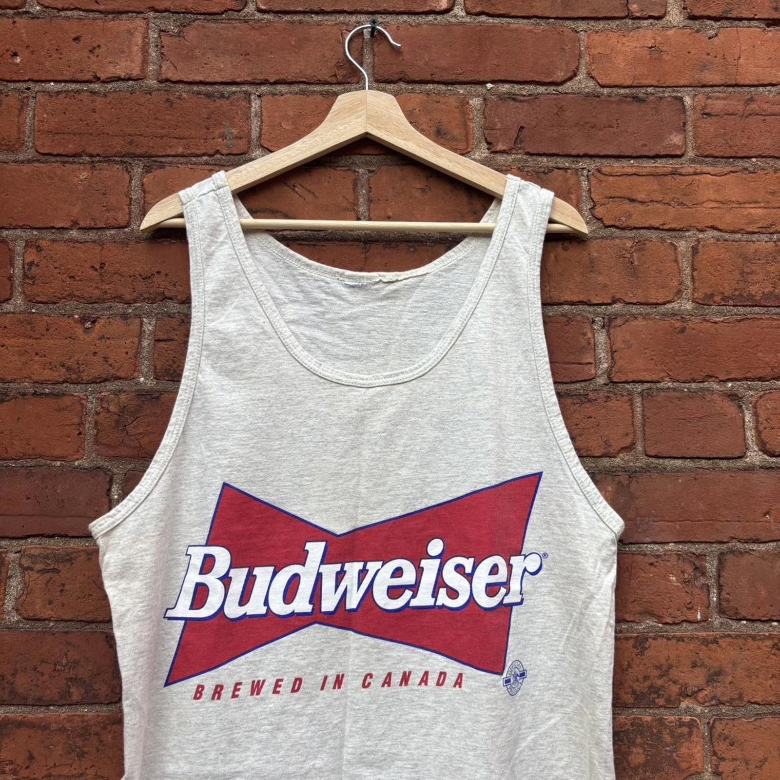 Other Vintage Budweiser brewed in Canada tank top 90s L Size US L / EU 52-54 / 3 - 2 Thumbnail