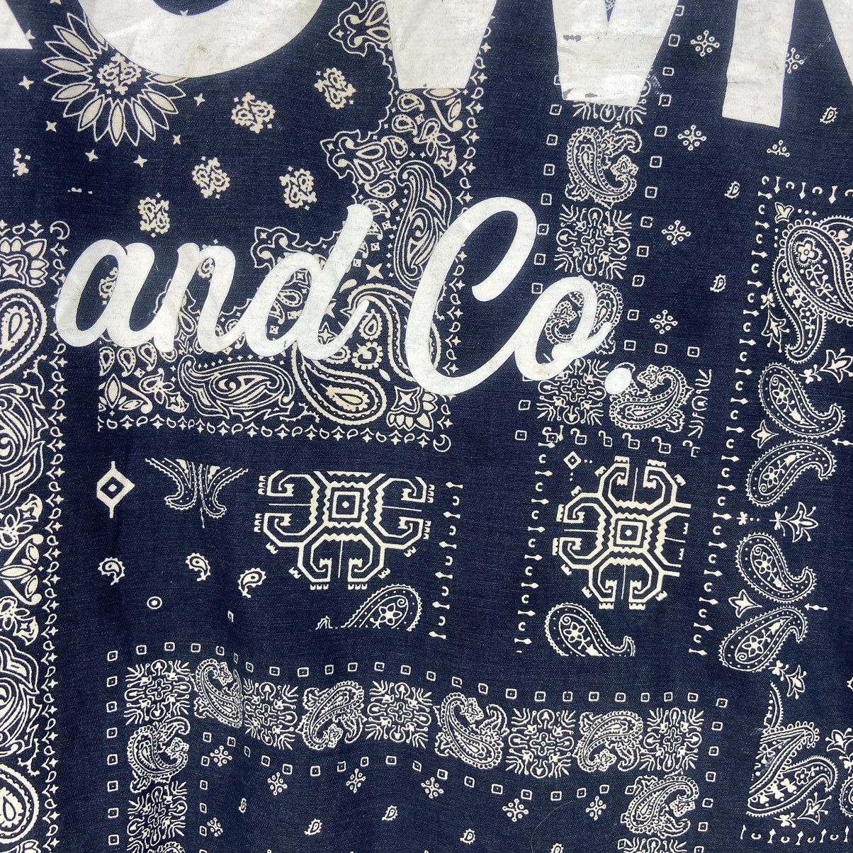 Japanese Brand Rodeo Crowns And Co. Wide Bowl Paisley Bomber Style Size US M / EU 48-50 / 2 - 14 Thumbnail