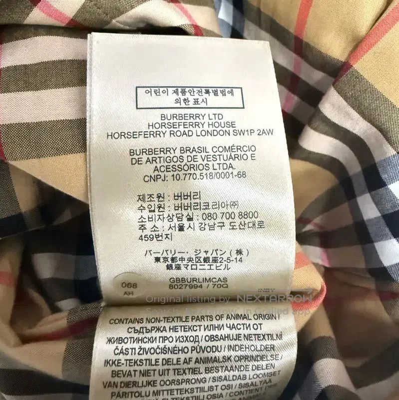 Burberry Burberry Black Cotton Women's Trench Coat. Size L / US 10 / IT 46 - 8 Thumbnail