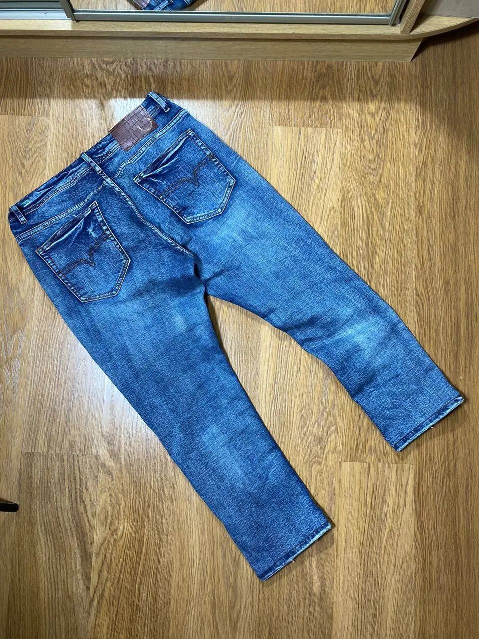Diesel × Vintage BAGGY DENIM Diesel Pants Mom Jeans Blue Vintage Y2k Style Size US 33 - 22 Thumbnail