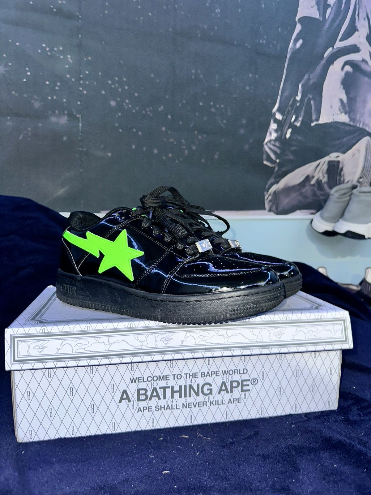 Bape BAPE x XO BAPESTA LOW Size US 10 / EU 43 - 1 Thumbnail