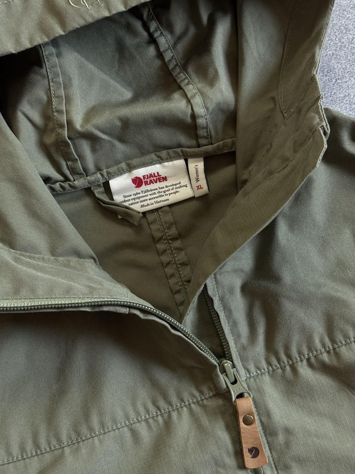 Fjallraven Fjallraven XL/size wmns Stina Jacket zip hooded outdoor Size XL / US 12-14 / IT 48-50 - 8 Thumbnail