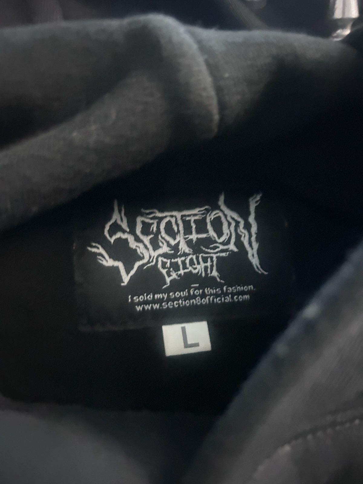 Section 8 Spiked Hoodie Bondage Size US L / EU 52-54 / 3 - 5 Thumbnail