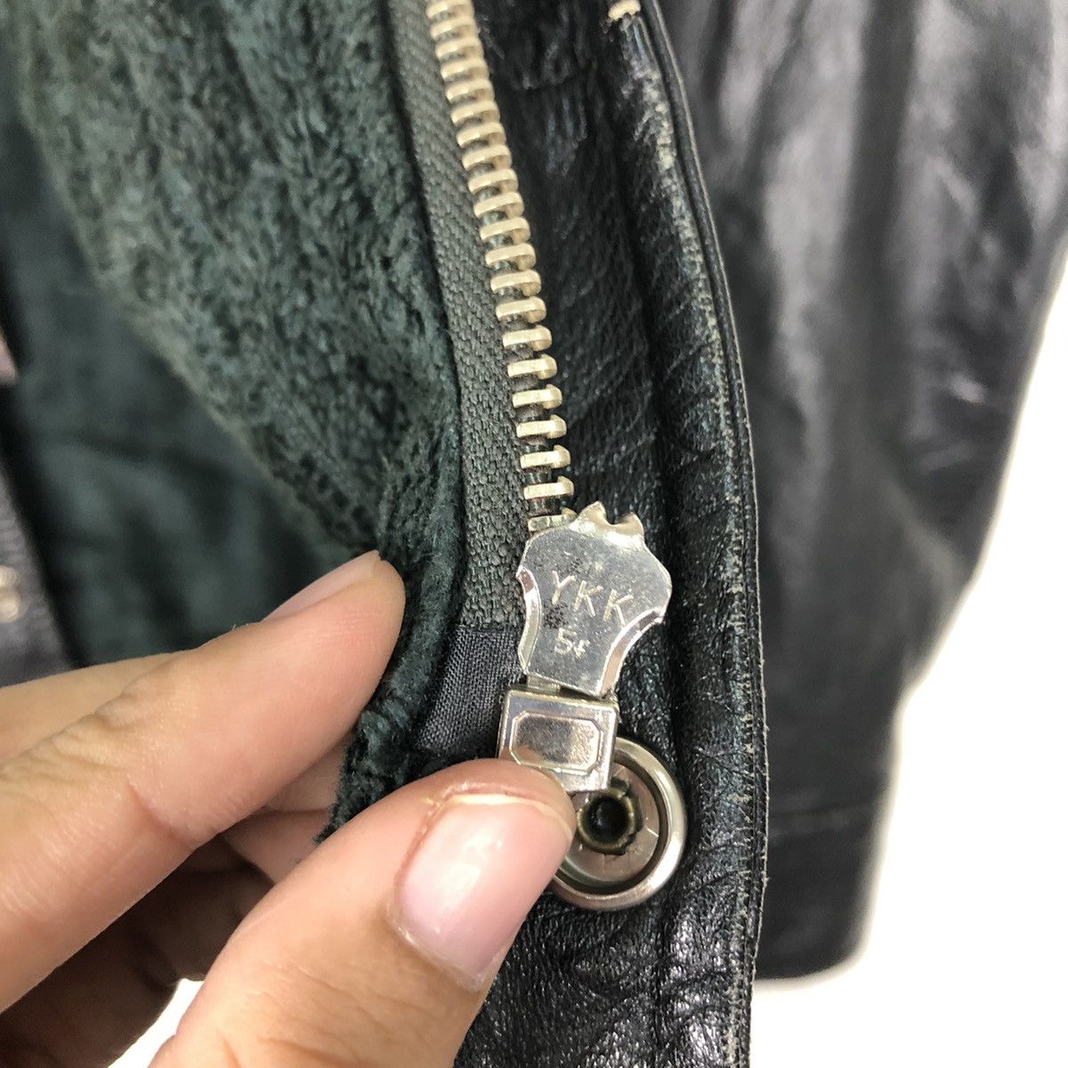 Japanese Brand 📌Vintage Biker Cafe Racer Leather Jacket Japan Issey Miyake Size US M / EU 48-50 / 2 - 19 Thumbnail