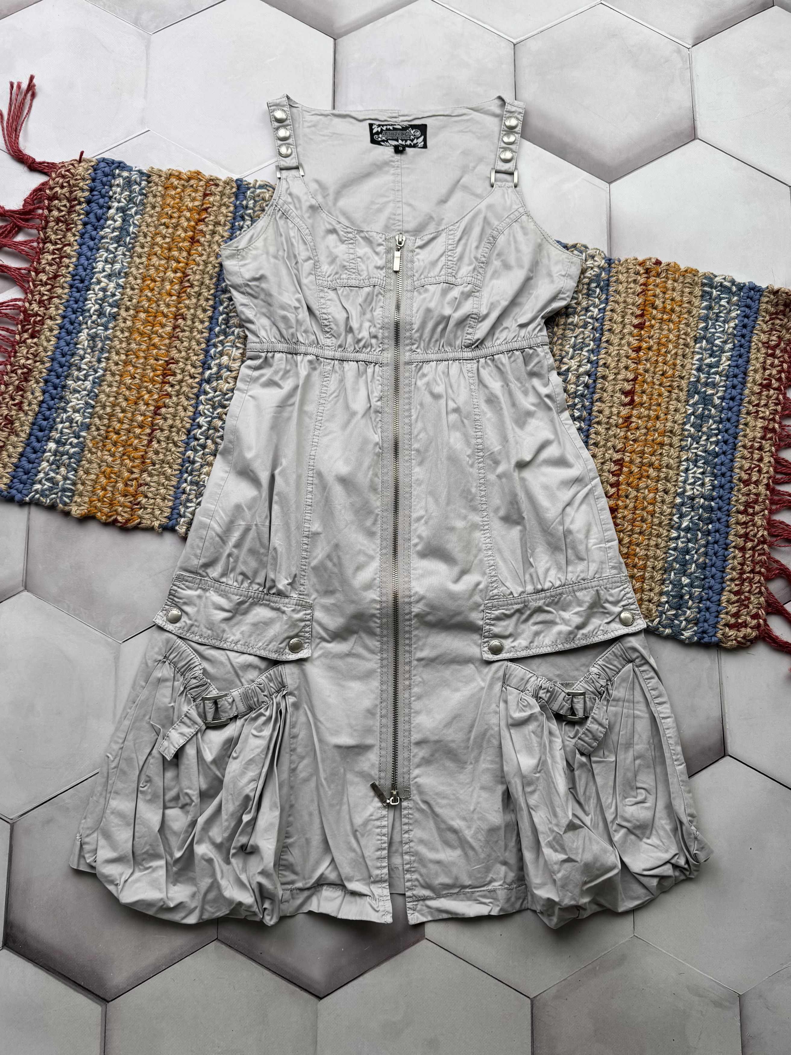 Vintage Vintage Cargo Dress (E4) Size S / US 4 / IT 40 - 1 Thumbnail