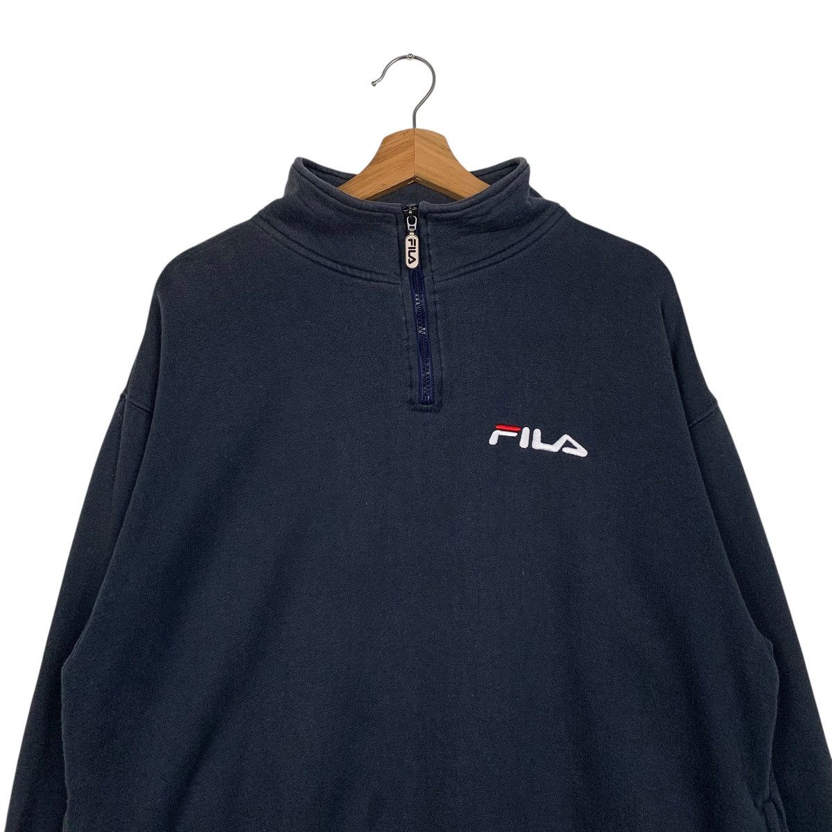 Fila Vintage Fila Big Logo Sweater Size US M / EU 48-50 / 2 - 3 Thumbnail