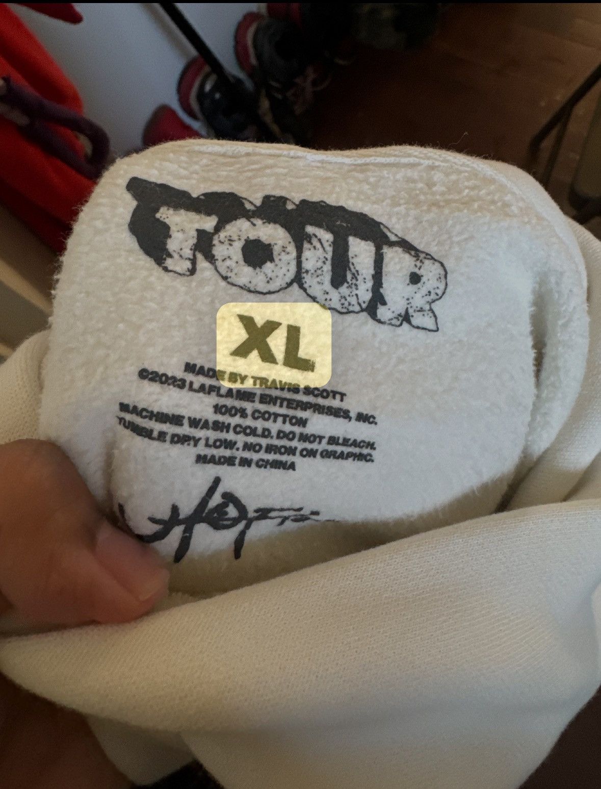 Travis Scott Travis Scott Utopia Circus Maximus Hoody White Cactus Jack Size US XL / EU 56 / 4 - 3 Thumbnail