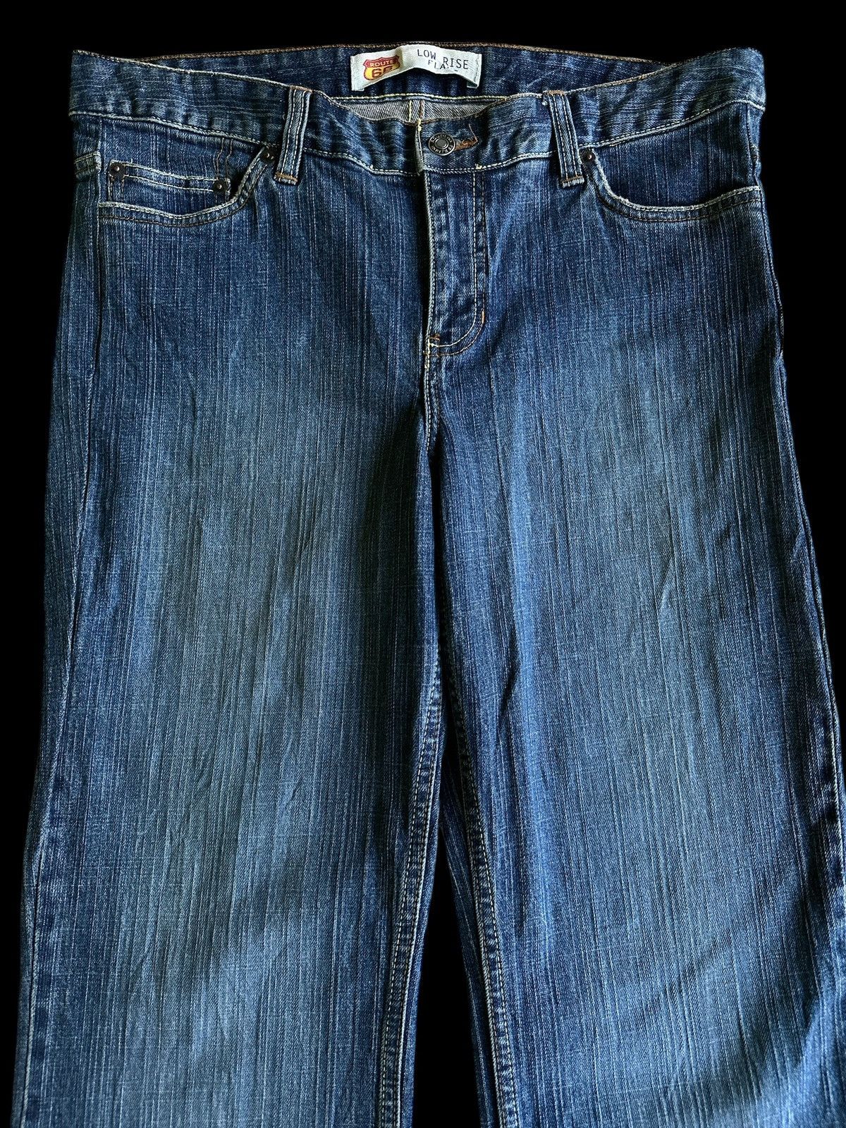 If Six Was Nine Flare 💥 90s Style Bootcut Flare Route 66 Denim💥 Size US 36 / EU 52 - 3 Thumbnail