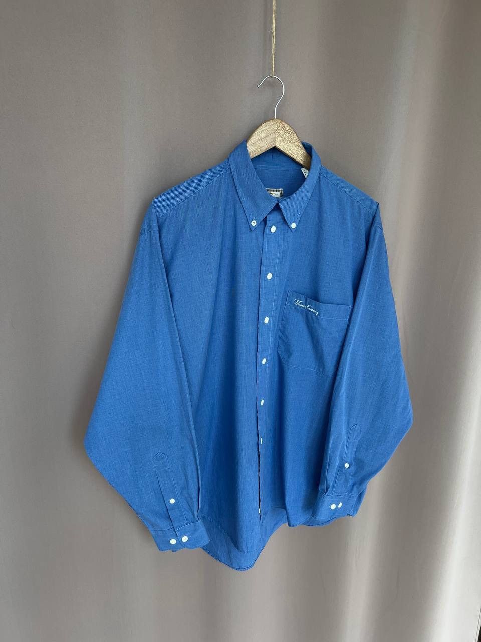 Burberry Thomas Burberry Vintage Button Down Shirt Mens Size XL Size US XL / EU 56 / 4 - 5 Thumbnail