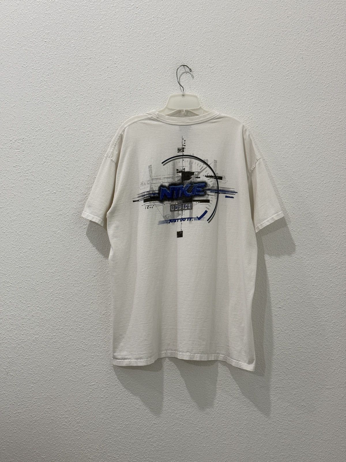 Nike Vintage Nike Speedometer Made In USA Y2K Gray Tag Tshirt XL Size US XL / EU 56 / 4 - 2 Thumbnail