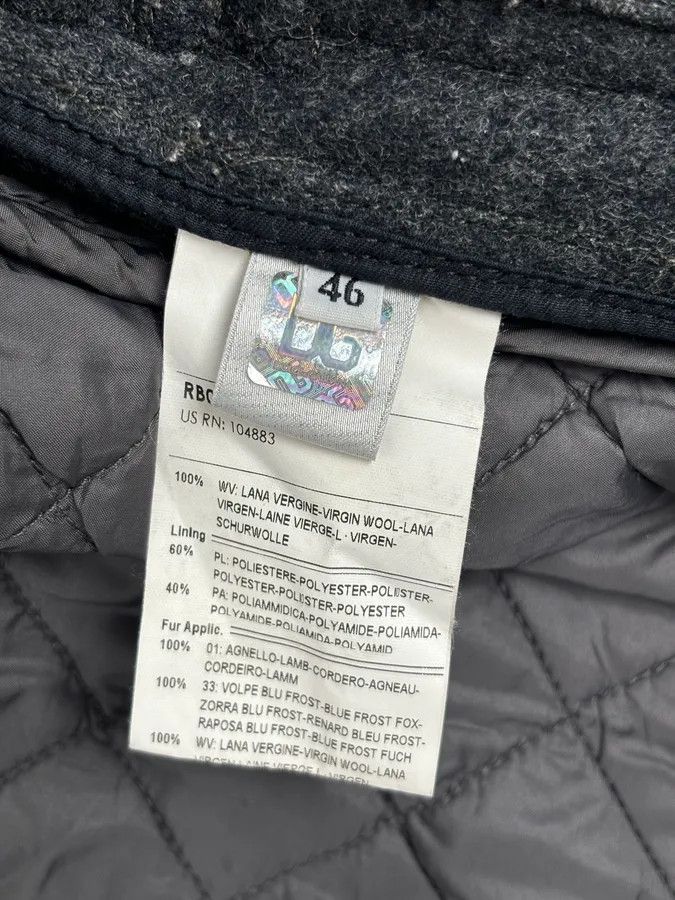 Dolce & Gabbana AW2010 Dolce & Gabbana Charcoal Wool Multi-Pocket Coat Size US M / EU 48-50 / 2 - 13 Thumbnail